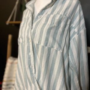 Womens button up top